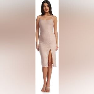 Dress the Population Zahra midi dress, size XL